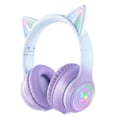 Miniatyrbillede 1 af 7: ONIKUMA B90 gaming headset (blå/lilla)