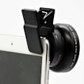 Miniatyrbillede 3 af 5: Universal Lens Adapter Ring Clip til smartphone Sort