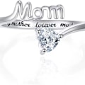 Miniatyrbild 2 av 5: Vacker ring till mamma Mors dag Silver 19 mm