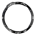 Pikkukuva 2 / 3: Tyylikäs mustavalkoinen kehys Garmin Fenix 6X -sarjalle