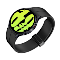 Miniatyrbillede 5 af 6: Silikoneurrem til Galaxy Watch 7 Sort
