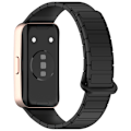 Pikkukuva 2 / 5: Huawei Band 10, 9, 8 -hihna - Tyylikäs magneettikiinnitys Musta