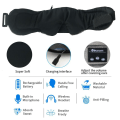 Miniatyrbillede 4 af 8: INF Sovemaske med høretelefoner Bluetooth 5.0 Sort