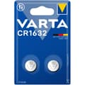 CR1632 3V Lithium Knappcellsbatteri 2-pack