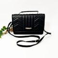 Miniatyrbillede 1 af 4: Single Skulder Crossbody-taske til kvinder Sort