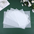 Miniatyrbild 1 av 3: 50-delade transparenta/frostade PE Ziplock-påsar för klädförvaring L