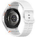 Miniatyrbillede 3 af 4: Samsung Watch 7.6 Bølget Syning Rem Hvid