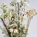 Miniatyrbillede 4 af 8: Hjerteformet kortholder, 20-pak Guld