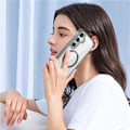 Miniatyrbillede 5 af 5: Elegant Transparent Sort Etui til Samsung S23 Ultra