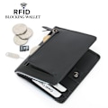 Miniatyrbillede 4 af 5: RFID Blocking Slim Wallet til mænd