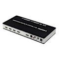 Miniatyrbillede 1 af 5: 4x1 HDMI Switch og lyddeler UHD 4K 3D HDMI 2.0 ARC Toslink + RCA