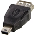 Miniatyrbild 1 av 4: USB-adapter Typ A fe - Typ Mini-B ma, black