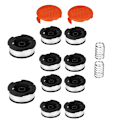 Pikkukuva 1 / 6: Trimmerin vaihtokelasetti BLACK+DECKER AF-100 -malliin 10 kelaa
