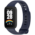 Pikkukuva 3 / 4: Vaihtoranneke Xiaomi Band 9 Active- ja Redmi Band 3 -älykelloille Sininen