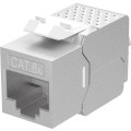 Miniatyrbild 1 av 4: Keystone-modul RJ45 CAT 6A, STP, slim-line