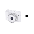 Miniatyrbillede 1 af 6: DC218T 4K Dual Lens Touchscreen-kamera - Hvid - 32 GB hukommelseskort inkluderet