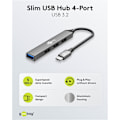 Miniatyrbillede 3 af 9: Slim 4-ports USB-hub, USB-C™ til USB-A, 5 Gbit/s