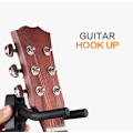 Miniatyrbild 4 av 6: INF Universell gitarrhängare Svart 1-pack