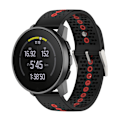 Pikkukuva 1 / 5: Värikäs kellohihna 22MM Suunto Race S -kelloon Sininen + harmaa