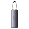 Miniatyrbild 5 av 11: Hub 7in1 Baseus Metal Gleam Series, USB-C till 3x USB 3.0 + HDMI + USB-C PD + VGA + Ethernet RJ45