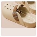 Miniatyrbild 4 av 8: Bekväma och snygga Clog-sandaler C Aprikos