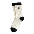 Miniatyrbild 6 av 6: 5 par randiga mid-calf strumpor
