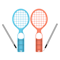 Pikkukuva 1 / 9: Paranna peliäsi: SWITCH 2 Tennismailasetti - Sininen ja oranssi
