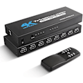 Pikkukuva 1 / 5: INF HDMI-kytkin 7x1, 4K@60Hz ja IR-kaukosäädin