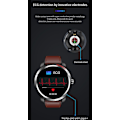 Miniatyrbillede 10 af 11: INF Smartwatch med blodtryk og pulsmåler