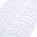 Miniatyrbillede 3 af 5: Under Eye Pads Stickers Patches til øjenvippeforlængelse 140 stk Hvid