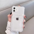 Pikkukuva 3 / 5: INF iPhone 12 kotelo korttitelineellä TPU läpinäkyvä