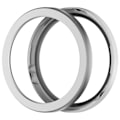 Pikkukuva 3 / 6: Yhteensopiva CMF Watch Pro 2 Metallinen kellonkehys + karkaistu kalvo Hopea