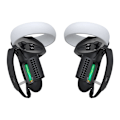 Miniatyrbillede 2 af 2: Controllergreb med batteridør Kiwi Design Q1 PRO-2.2 til Meta Quest 2 Sort