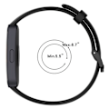 Miniatyrbillede 5 af 5: Urrem til Huawei Smart Band 9/8 Sort