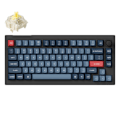Miniatyrbillede 3 af 3: Keychron V1 Max QMK/VIA Knob Version Banana Switch Trådløst mekanisk tastatur (sort)