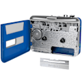 Miniatyrbild 5 av 8: Kassettbandspelare för Bluetooth-hörlurar/högtalare