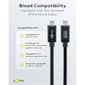 Miniatyrbild 6 av 9: Certifierad USB-C™-kabel, USB4™ version 2.0, 240 W, 80 Gbit/s, PD, 1,2 m