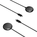 Miniatyrbillede 6 af 9: Google Pixel Watch-oplader, magnetisk opladningskabel til Pixel Watch 1. generation Sort