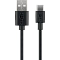 Miniatyrbild 1 av 7: USB-C™ laddnings- och synkroniseringskabel (USB-A > USB-C™)