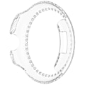 Miniatyrbillede 5 af 6: Beskyttende Cover til Google Pixel Watch 3 41mm Gennemsigtig