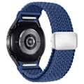 Miniatyrbillede 1 af 4: Nylonrem til Samsung Galaxy Watch 7 - Hurtigudløser Marine blå