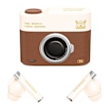 Pikkukuva 3 / 6: ONIKUMA T18 Bluetooth In-Ear -kuulokkeet Ruskea