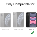 Pikkukuva 2 / 5: INF iPhone 11 kotelo korttitelineellä TPU läpinäkyvä