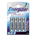 Miniatyrbild 1 av 2: ENERGIZER Batteri AA/LR6 Ultimate Lithium 4-pack