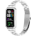 Miniatyrbild 2 av 9: Rostfritt stålarmband för Huawei Band 10/9/8 Svart