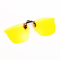 Miniatyrbillede 2 af 3: Polariserede Clip-on Solbriller Gul
