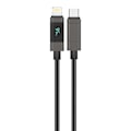Pikkukuva 2 / 3: Foneng XS05 PD27W USB-C-Lightning-kaapeli, 1,2 m (musta)