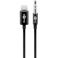 Miniatyrbild 1 av 3: Apple Lightning-ljudanslutningskabel (3,5 mm), 1 m, svart
