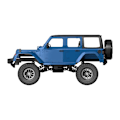 Miniatyrbillede 5 af 5: RC fjernstyret bil 1:14 Double Eagle (blå) Jeep Crawler Pro E340-003