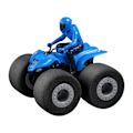 Miniatyrbild 3 av 6: Double Eagle fjärrkontroll RC quad (blå) E383-003